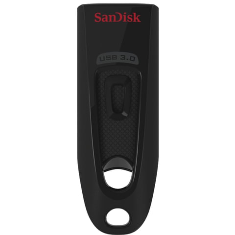 превью Флэш-диск 128 GB, SANDISK Cruzer Ultra, USB 3.0, черный
