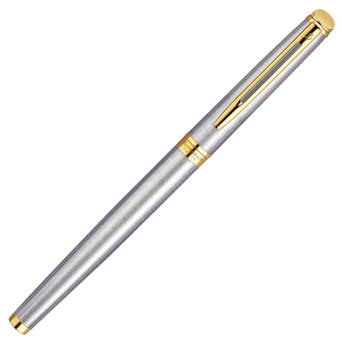 Ручка перьевая Waterman Hemisphere GT S0920310 синяя серебристый корпус