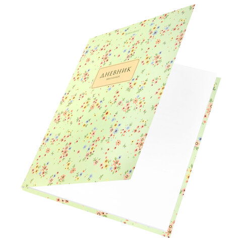 Дневник 1-11 класс 40 л., твердый, BRAUBERG, матовая ламинация, «Blossom»