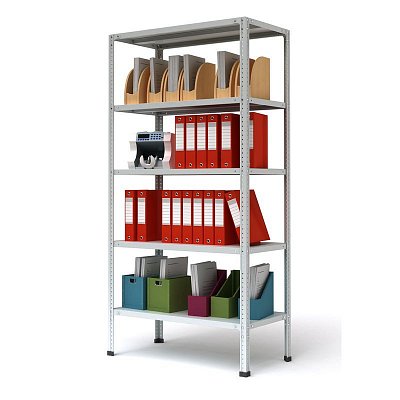 Стеллаж COBALT МС-255, 5 полок, 1000х500х2000мм