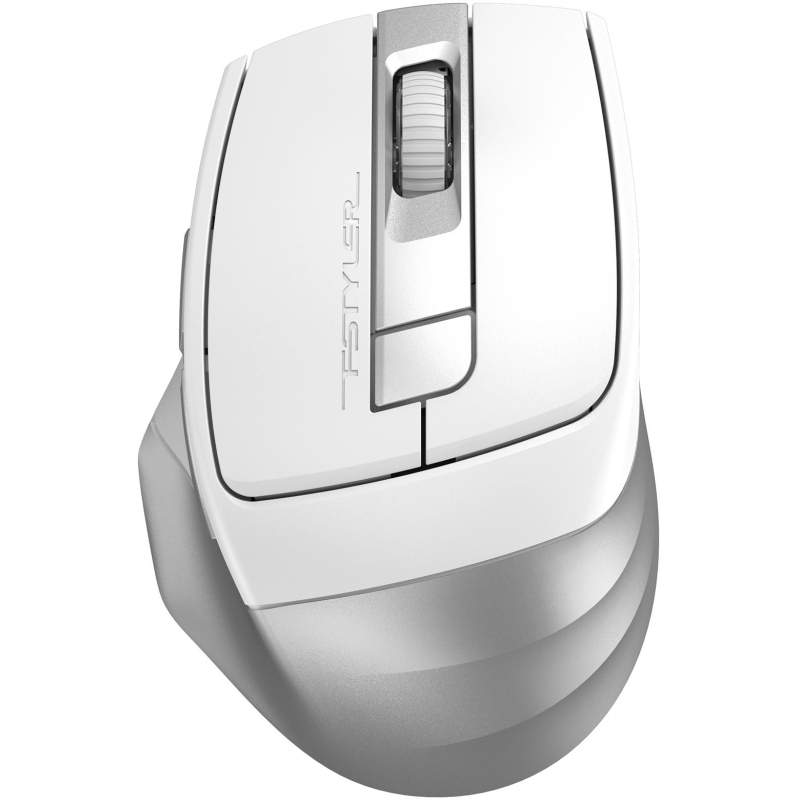 превью Мышь компьютерная A4Tech Fstyler (FB35C ICY WHITE) оптич/2400dpi/6but