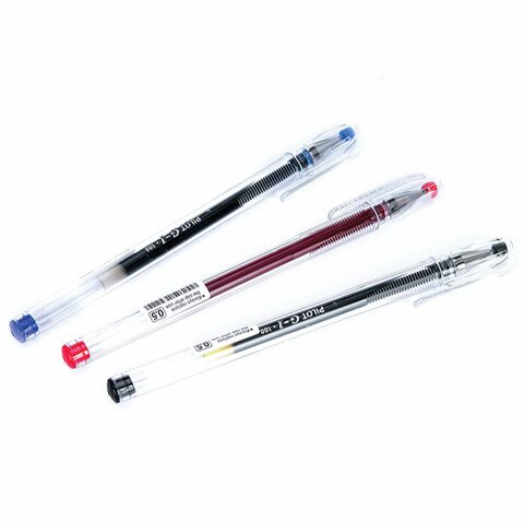Ручка гелевая PILOT BL-G1-5T красная 0,3мм
