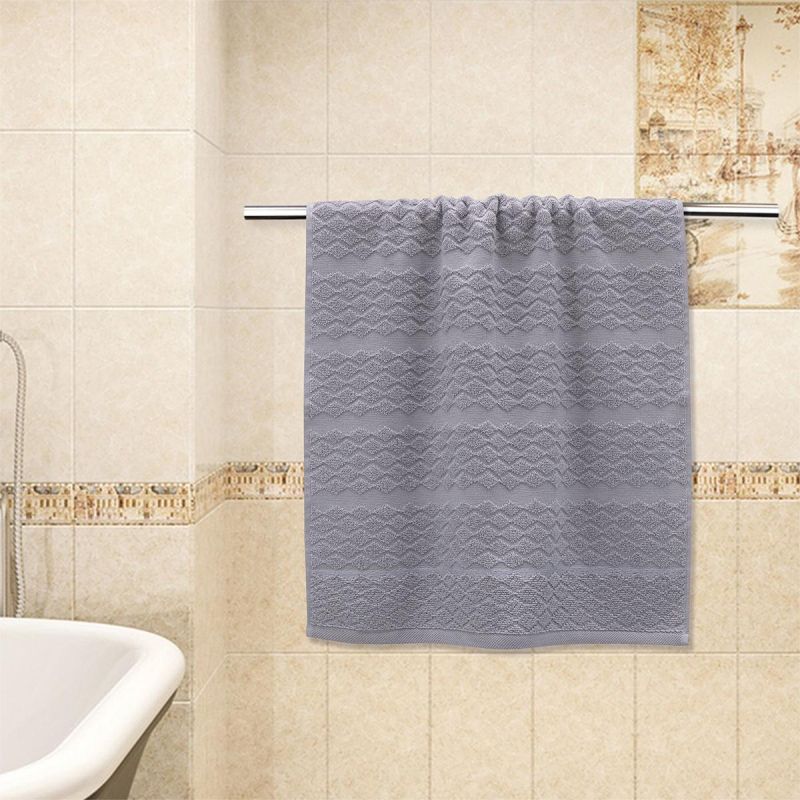 Полотенце Лозанга махровое 70×130см,450г/м2 сер 138193