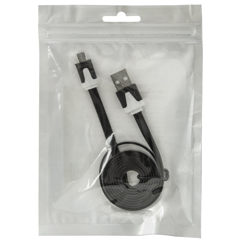 Кабель Defender USB08-03P USB2.0 (A) - microUSB (B), 1м, черный