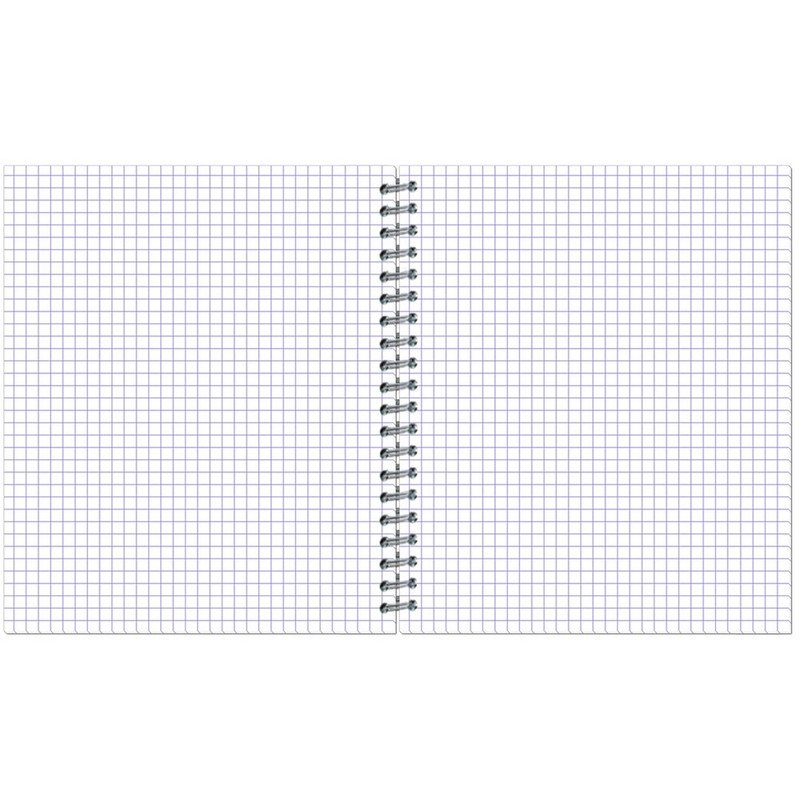 Тетрадь общая Attache (A5, 80л, клетка, на спирали, 20шт/уп)