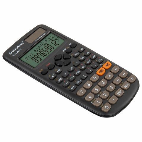 Калькулятор инженерный BRAUBERG SC-82MSС (165×84 мм)240 функций10+2 разрядовдвойное питание271722