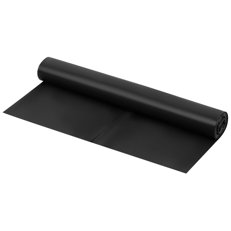 Мешки для мусора 240л OfficeClean ПВД, 88×135см, 30мкм, 10шт., черные, в рулоне