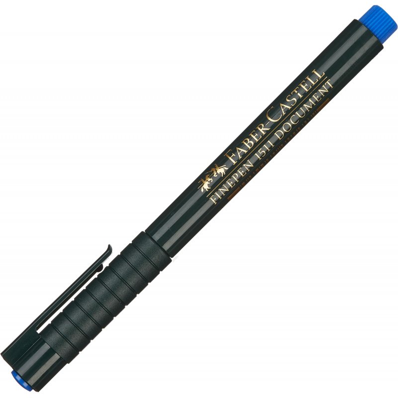 Ручка капиллярная FABER-CASTELL  «FINEPEN 1511», 0.4 мм, синяя