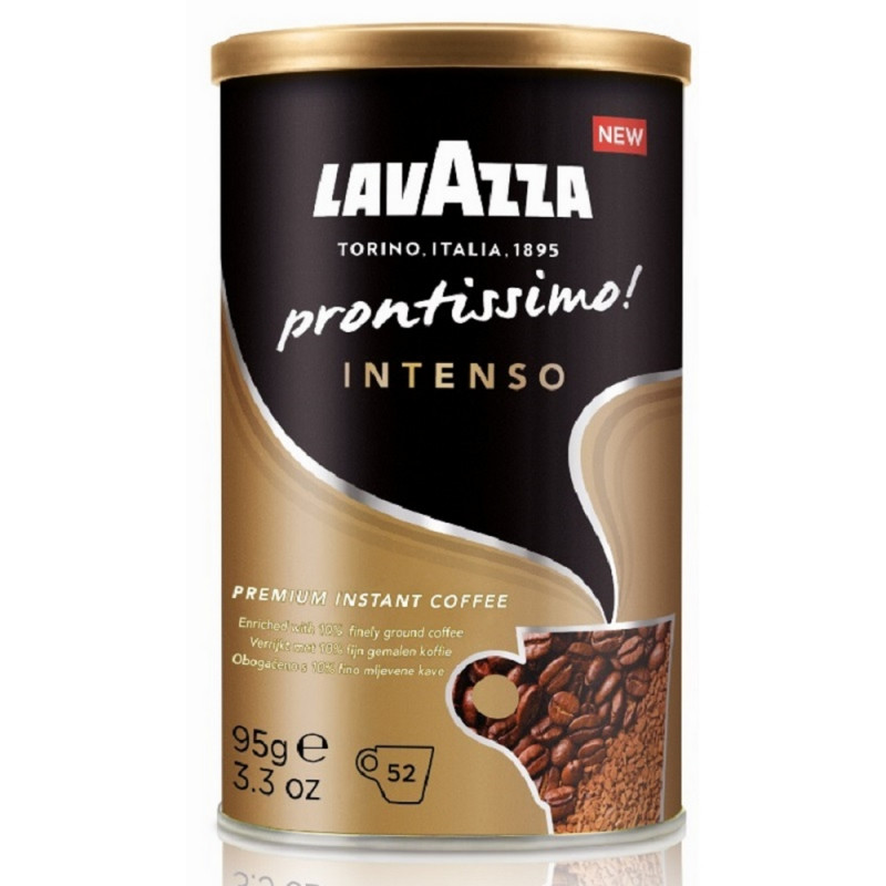 Кофе растворимый Lavazza Prontissimo Intenso 95 г (железная банка)