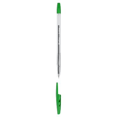 Ручка шариковая Berlingo «Tribase», зеленая, 1.0мм