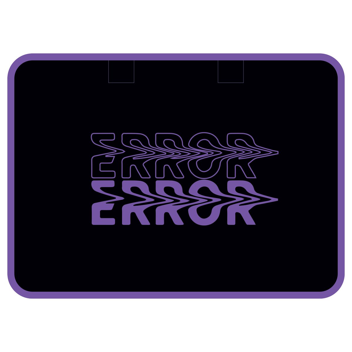 Папка с ручками А4 ArtSpace «Error», пластик, на молнии, 45мм