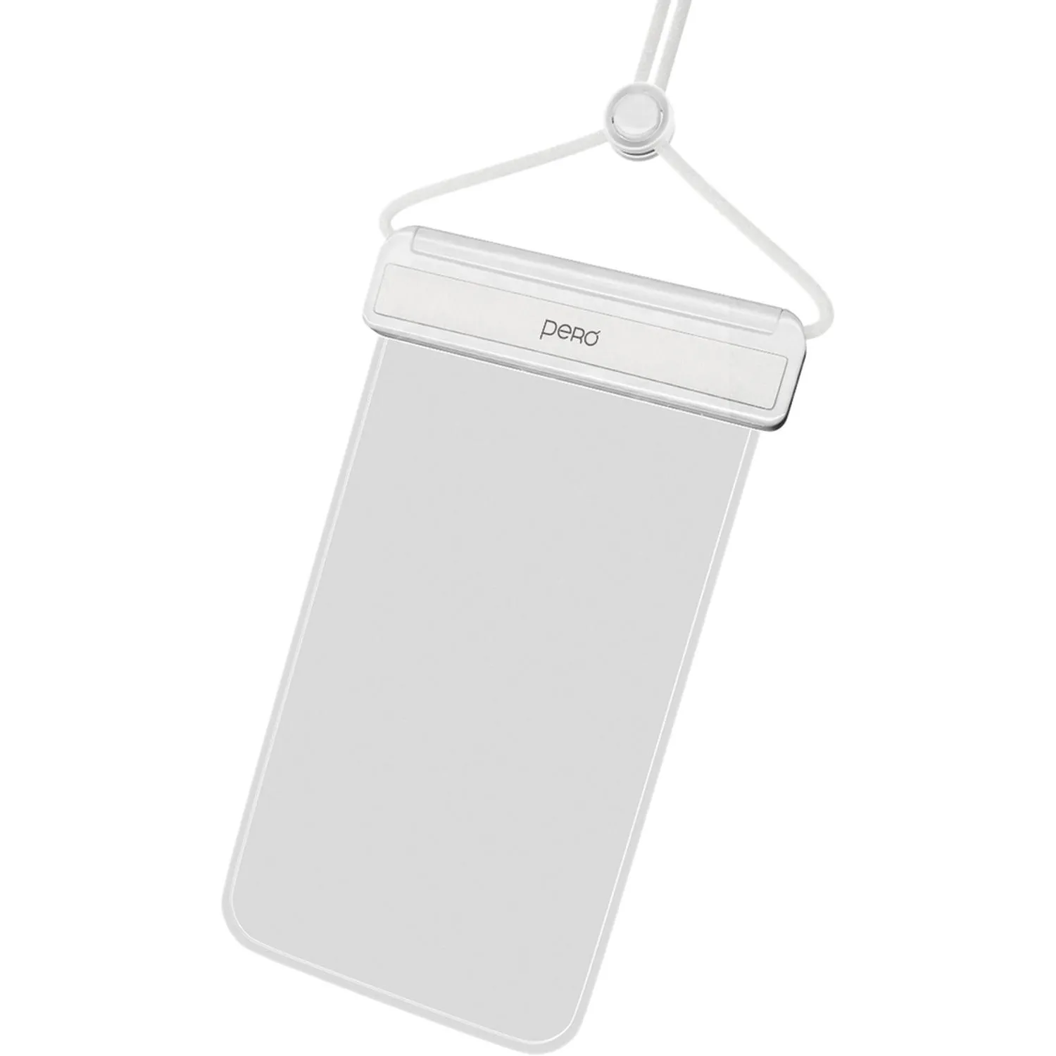 Чехол PERO влагозащитный для смартфона SB04 WATERPROOF BAG белый