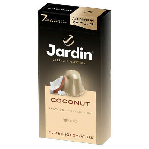 Кофе в капсулах JARDIN «Coconat» для кофемашин Nespresso10 порций