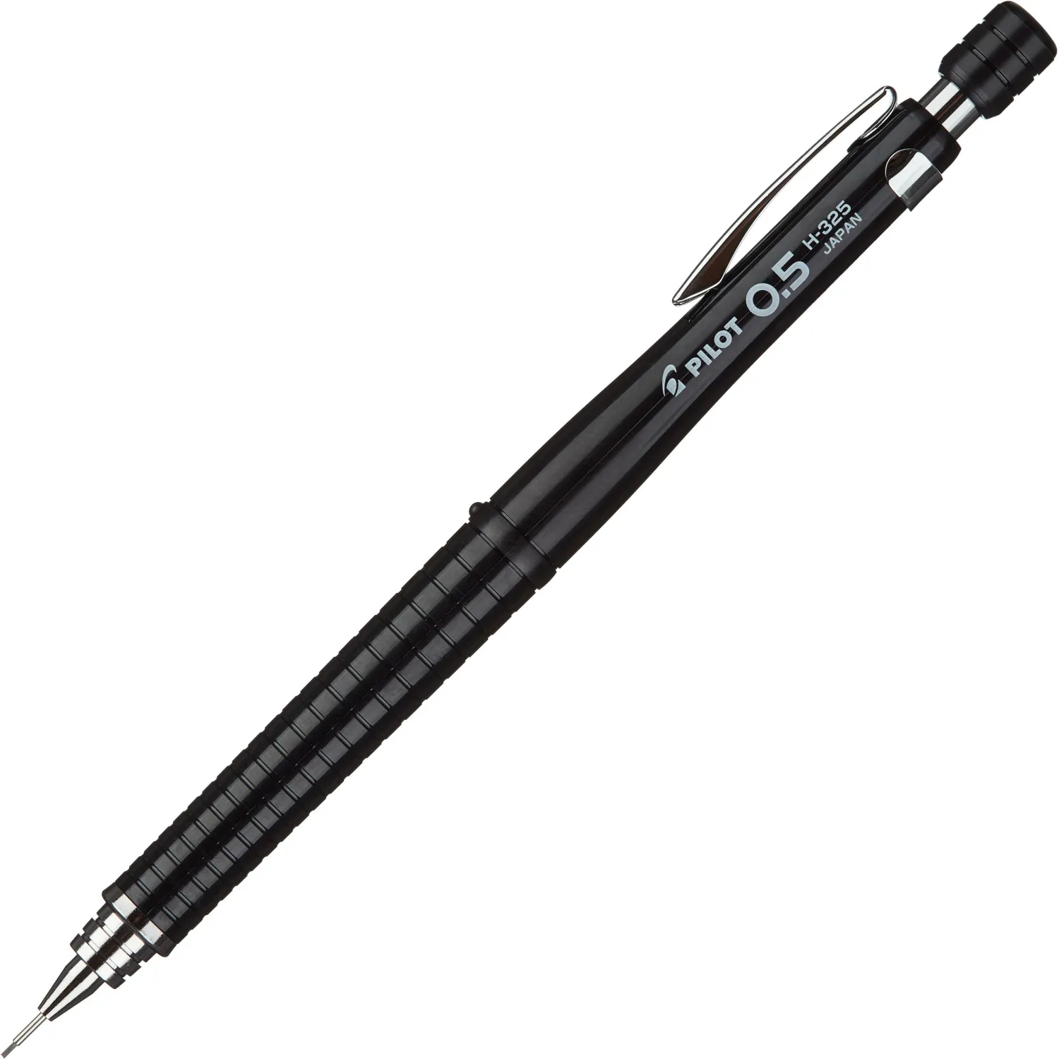 Карандаш механический чёрный Pilot H-325 0.5 с ластиком