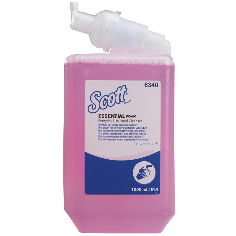 Картридж с мылом-пеной Kimberly Clark Scott Everyday Use 6340 1 л (6 штук в упаковке)