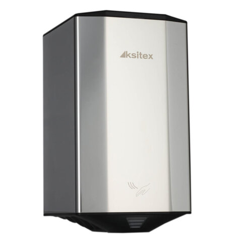 превью Сушилка для рук KSITEX M-2807AC Jet, 1150 Вт, нержавеющая сталь, серебро