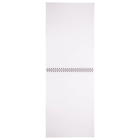 Скетчбук, белая бумага 120 г/м2, 205×290 мм, 40 л., гребень, жёсткая подложка, BRAUBERG ART «DEBUT», 110984