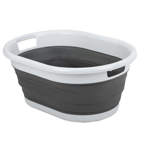 Таз складной силиконовый 26 литров 54.5×39.5 см для дома и дачиLAIMA Home608670