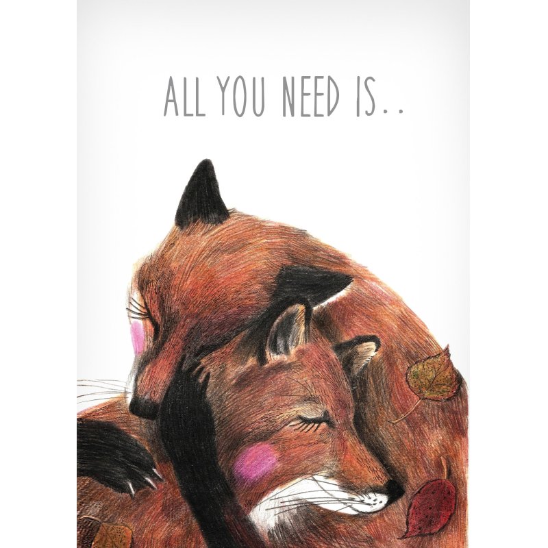 Тетрадь общая №1 School Крафт Лиса А5 40л клетка сшивка уп(2шт)бл 70 г/кв. м