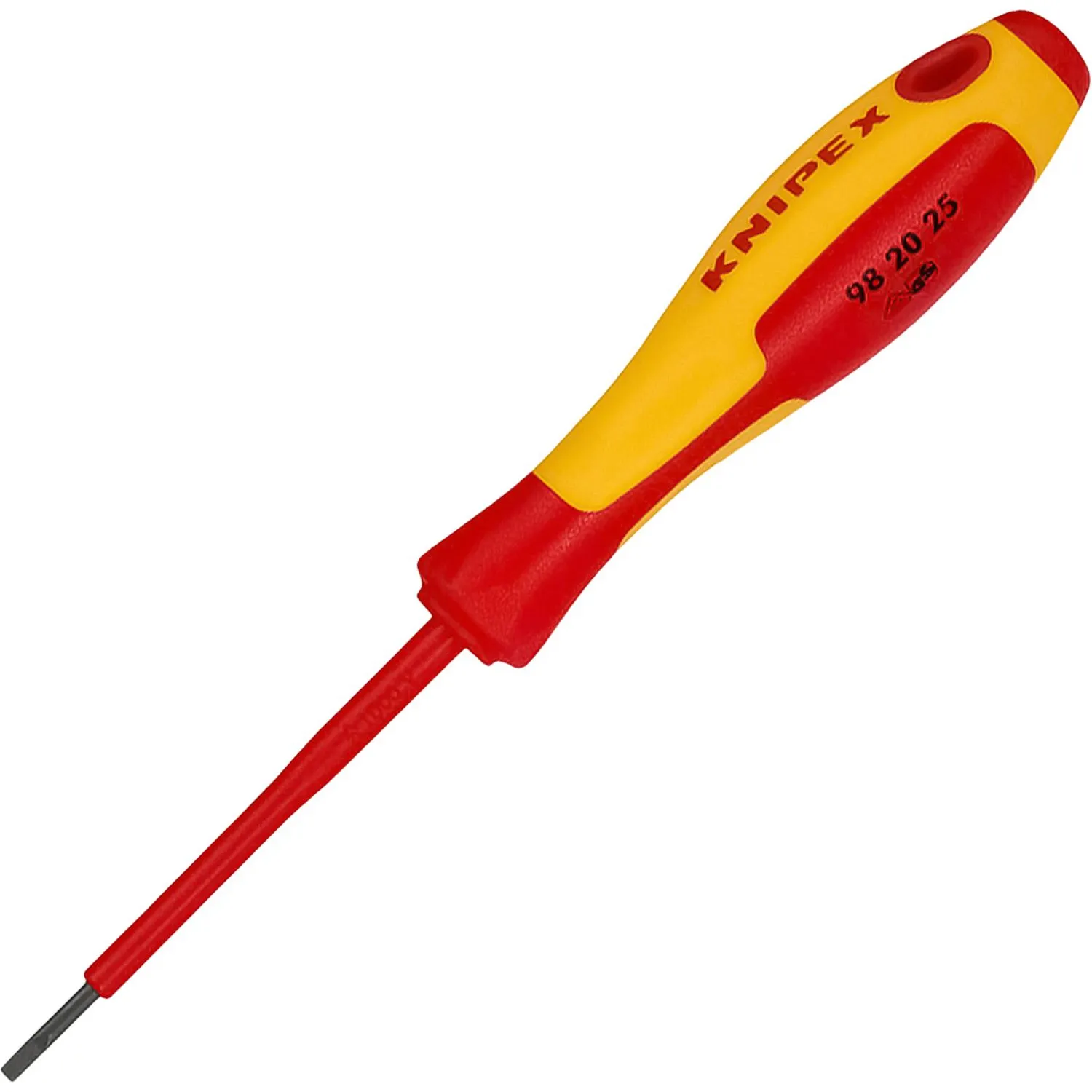 Отвёртка Knipex SL2.5 шлицевая 75 мм диэлектрическая (KN-982025)