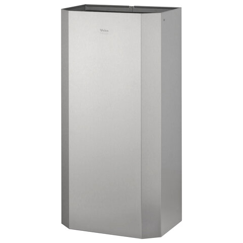 Контейнер для мусора 40 л VEIRO Prof «MaxBIN STEEL» 71×36×18см, без крышки, нержавеющая сталь, матовый