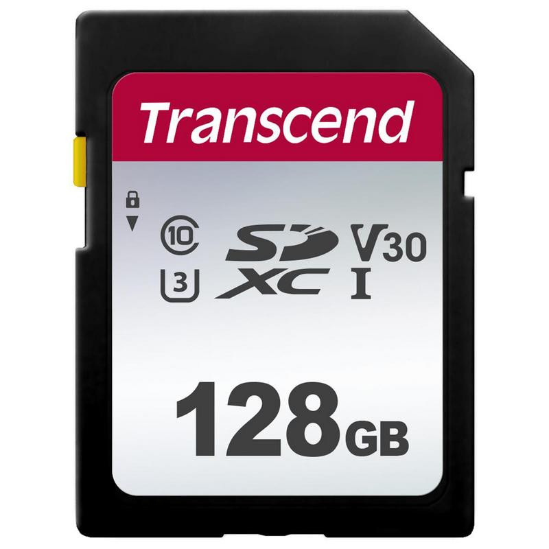 превью Карта памяти Transcend SDXC 128 Gb Class 3 (U3) (TS128GSDC300S)