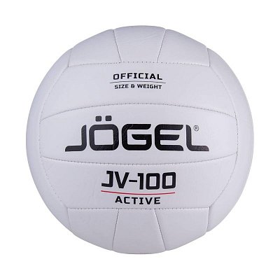 Мяч волейбольный Jgel JV-100, белый (BC21), УТ-00019885