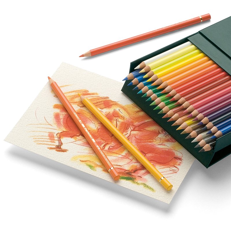 Карандаши цветные художественные Faber-Castell «Polychromos» 36цв., заточен., студийная коробка