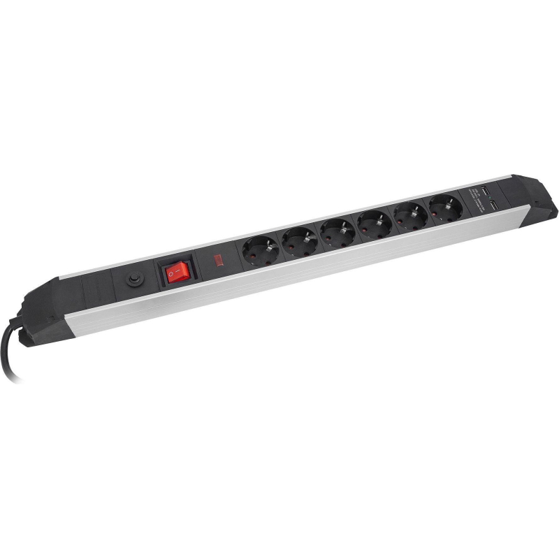 превью Сетевой фильтр СТАРТ С/УД-Ф SP 6×1 ZDVT 2USB(6р/1.5и/2xUSB)