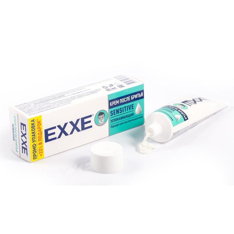 Крем после бритья Exxe Sensitive для чувствительной кожи 80 мл