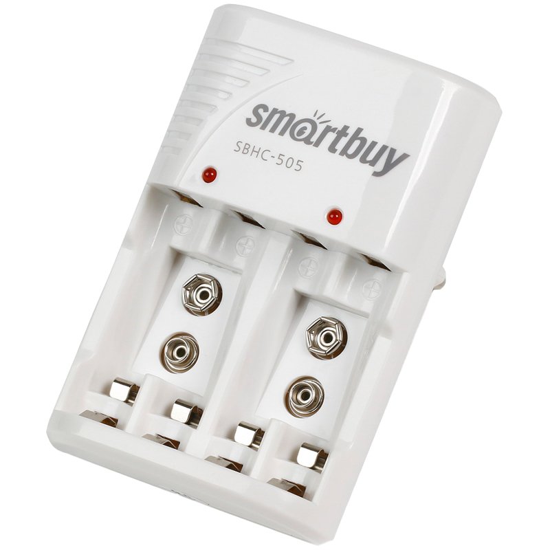 превью Зарядное устройство Smartbuy SBHC-505, AA, AAA, MN1604 (крона), без аккумуляторов