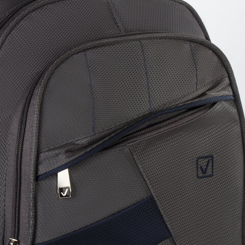 Рюкзак BRAUBERG «MainStream 2», 35 л, размер 45×32×19 см, ткань, серо-синий