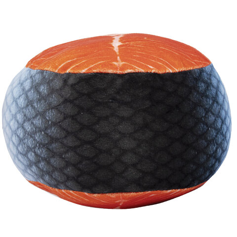 Игрушка мягкая «СТЕЙК ЛОСОСЯ», ткань вельбоа, 32×22 см, WOOZOO (ВУЗУ)