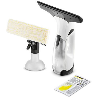 Стеклоочиститель аккумуляторный KARCHER WV 2 Plus, время работы 35 мин, белый