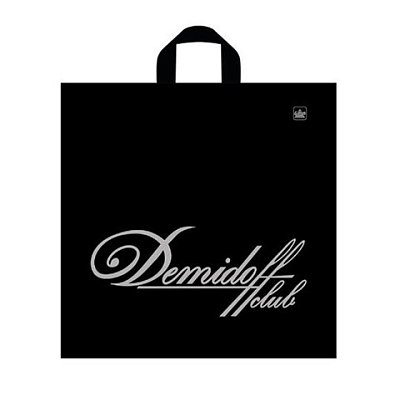 Пакет с петлевой ручкой ПВД, 46×46 см, «Демидофф лайт», 50 мкм