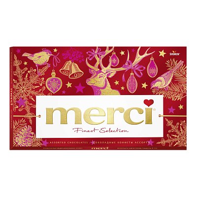 Конфеты Merci Ассорти Новогодние, 400г