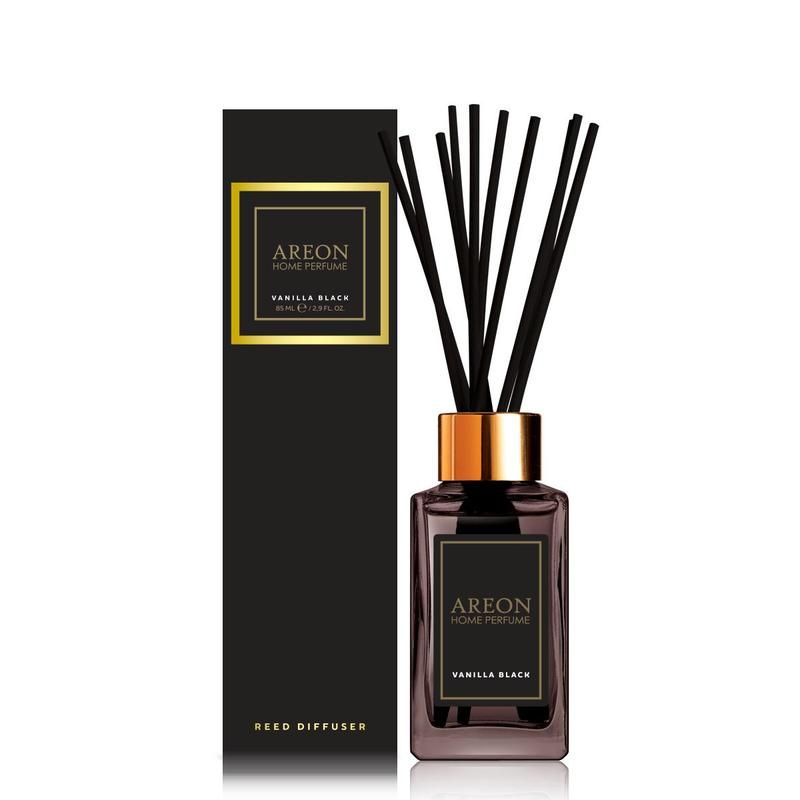 превью Аромадиффузор с палочками Areon Sticks premium Vanilla Black 85 мл