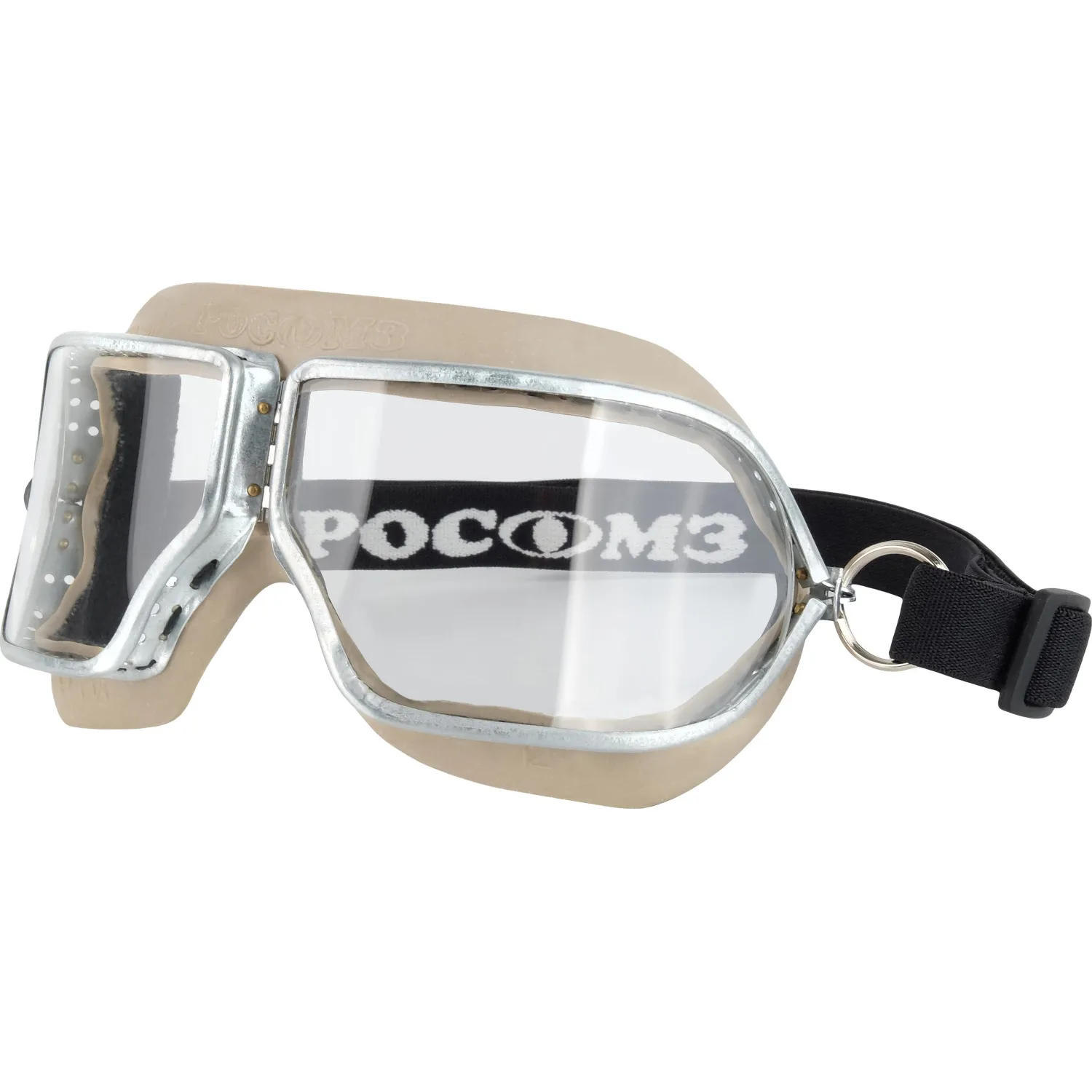 превью Очки защитные закрытые Patriot ЗП1 прозрачные с прямой вентиляцией (30110)