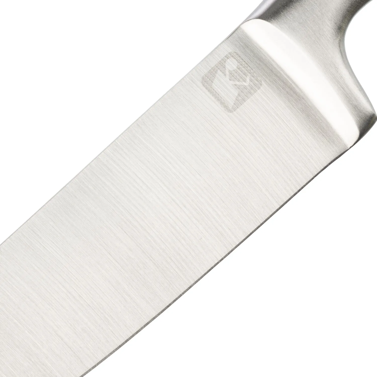 Нож поварской лез 200мм толщ 2.5мм 3Cr13 ручка матированная нерж сталь