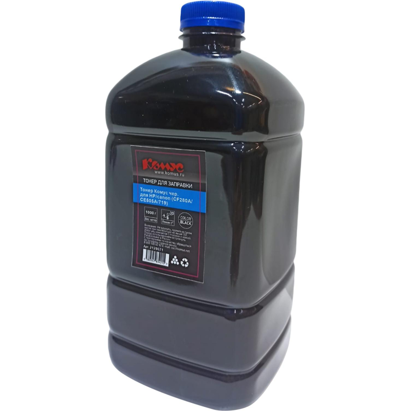 превью Тонер Комус чер. для HP/canon (CF280A/CE505A/719) (1000 г)