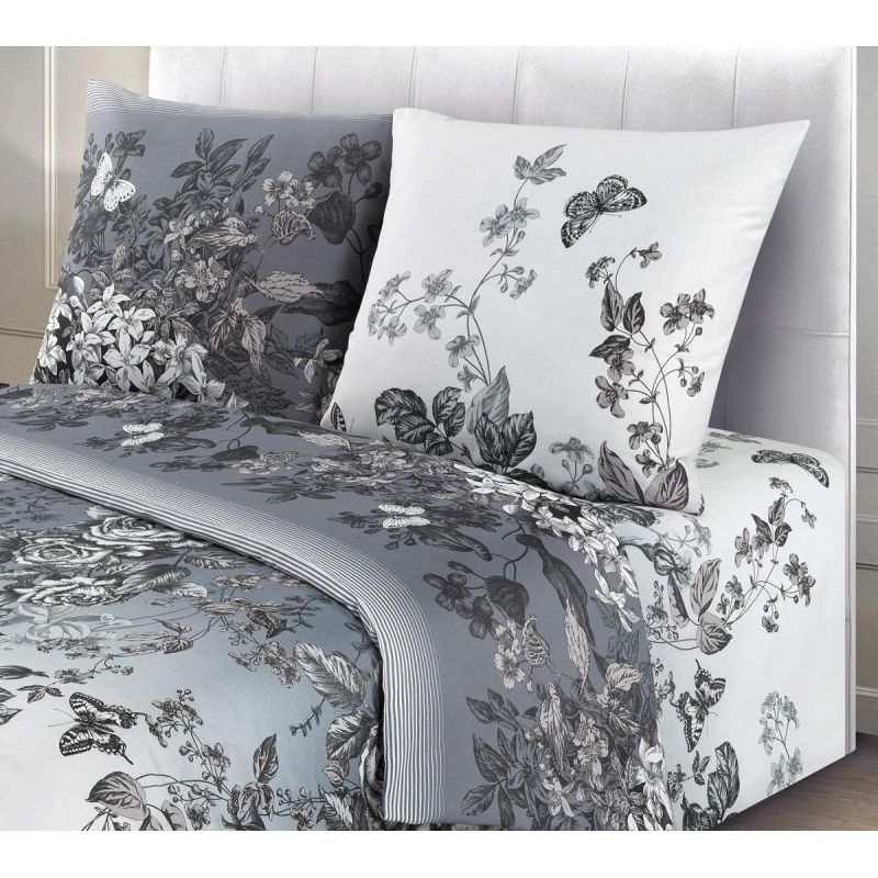 Постельное белье Евро бязь 120г/м2 (нав.50×70-2шт) Санрайз