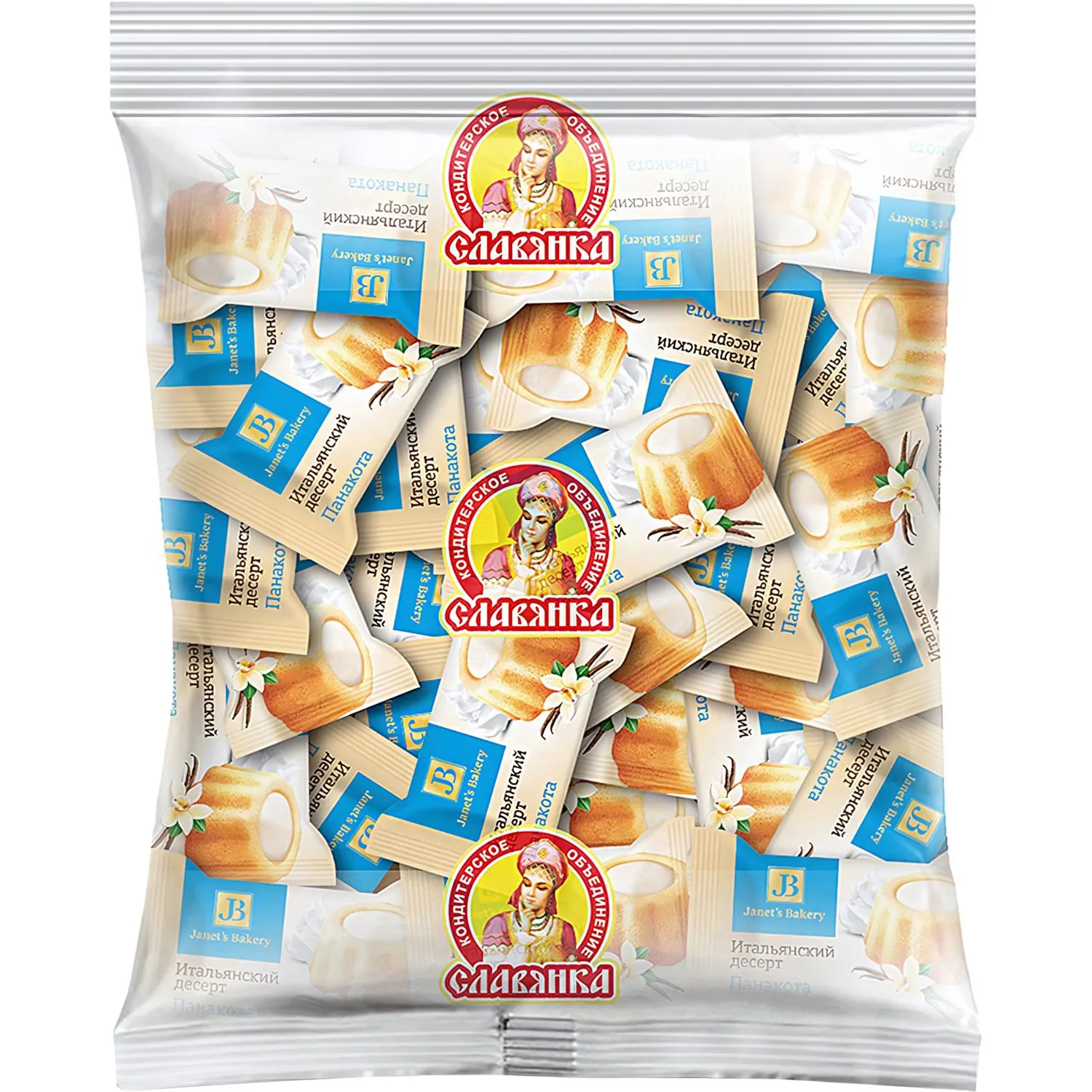 Пирожное Славянка Janet's Bakery Итальянская панакота 500 г