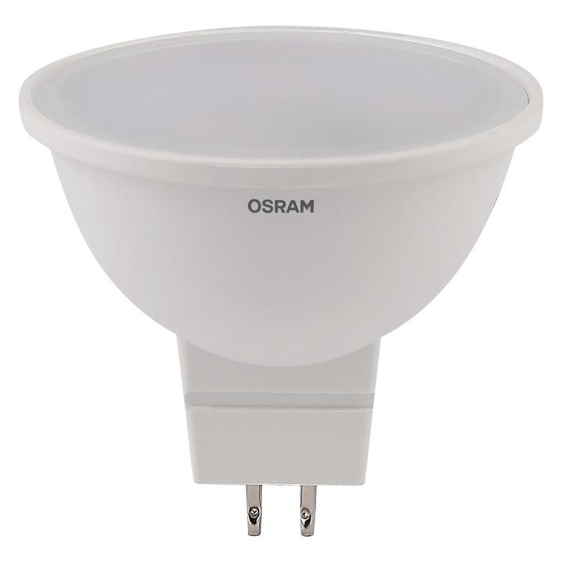 Лампа светодиодная Osram LVMR1635 MR16 5 Вт G5.3 6500K 400Лм 220-240 В (4058075582484)