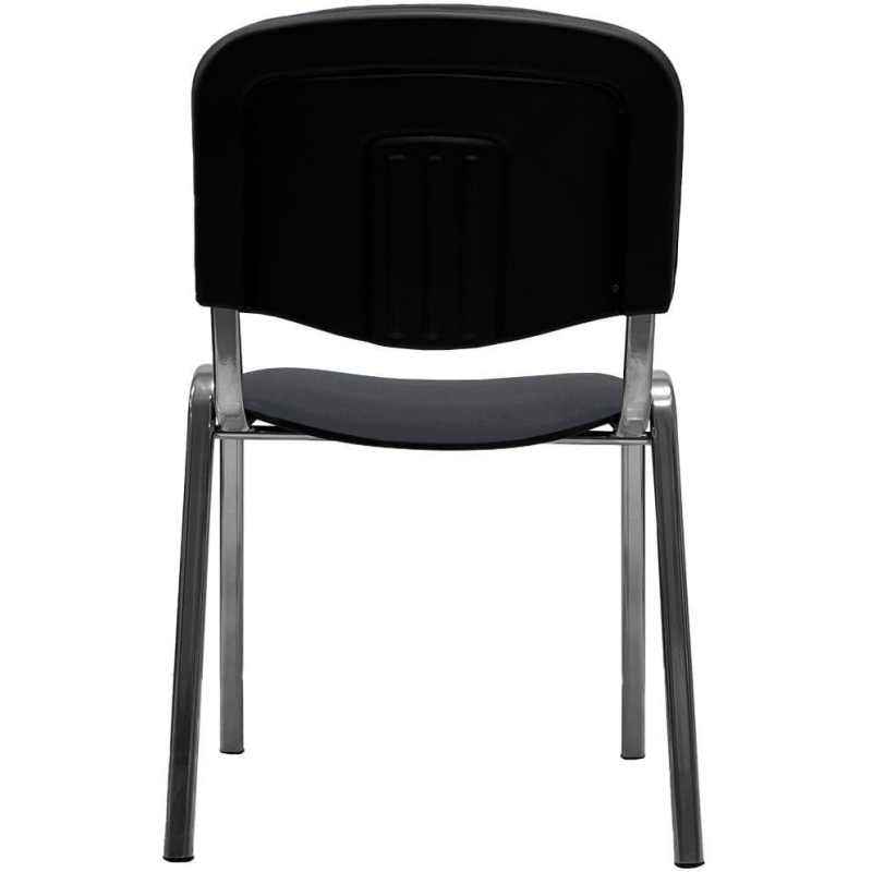 Стул КО_EChair Rio(ИЗО) ткань серая 103, каркас под хром