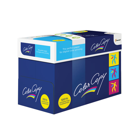 Бумага COLOR COPY SILK, белая, мелованная, матовая, А4, 135 г/м2, 250 л., класс «А++»