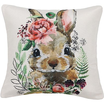 Подушка декоративная 40×40см (хлопок 60%, ПЭ 40%/новолон ПЭ), ПД40-068