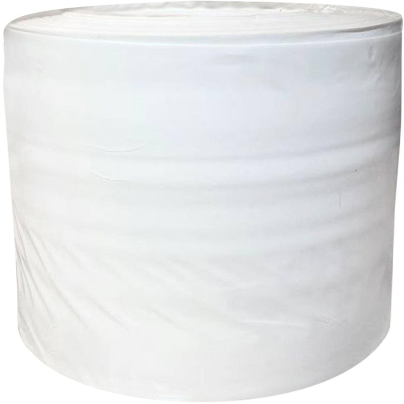 превью Пленка укрывная рукав ПВД, белая, ВС, 80 мкм, 10 см (10 кг)