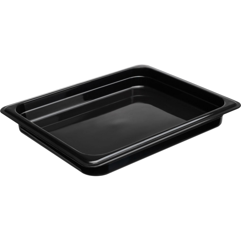 Гастроемкость Restola полипропилен GN 1/2 325×265х40 мм черная, 422109113