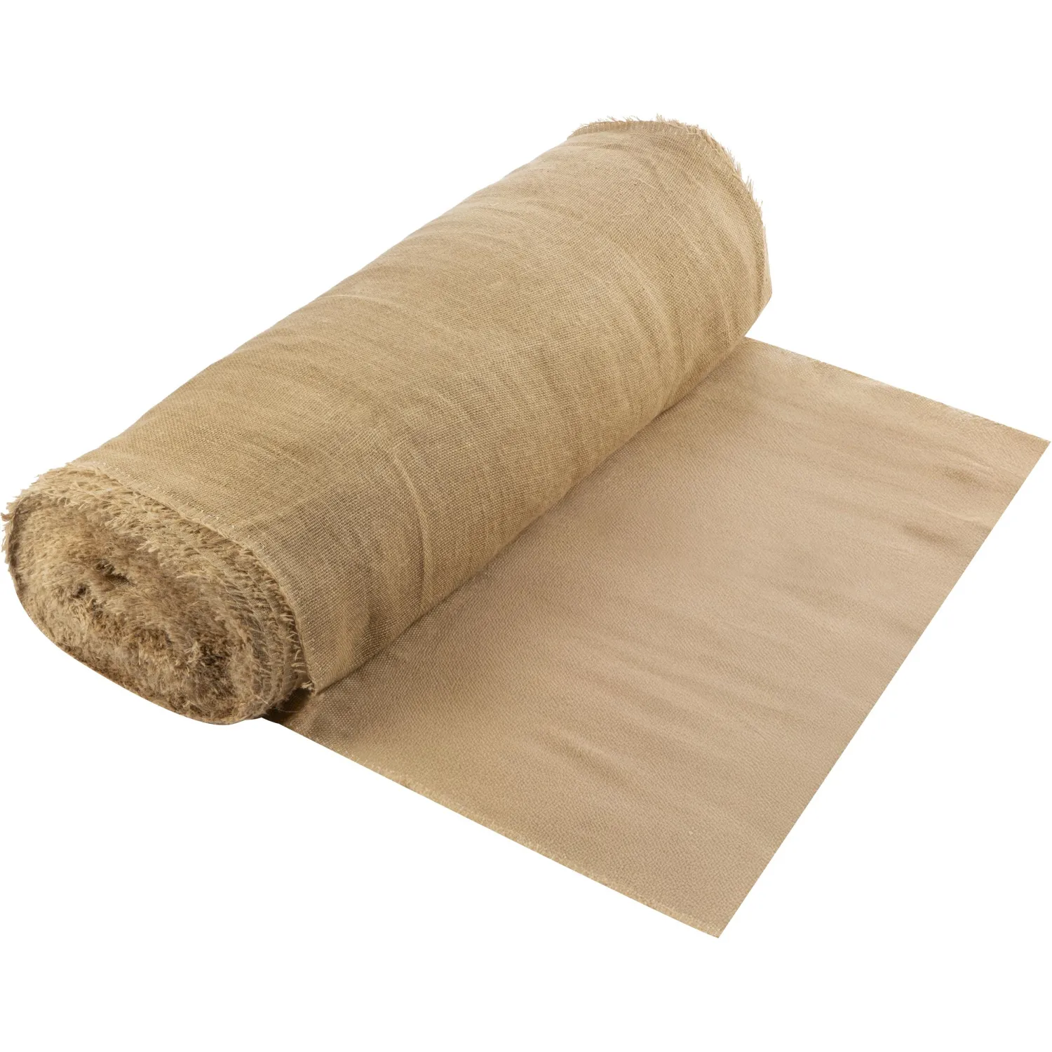 превью Полотно техническое мешковина (джут) 110 см x 100 м 230-250 г/кв.м