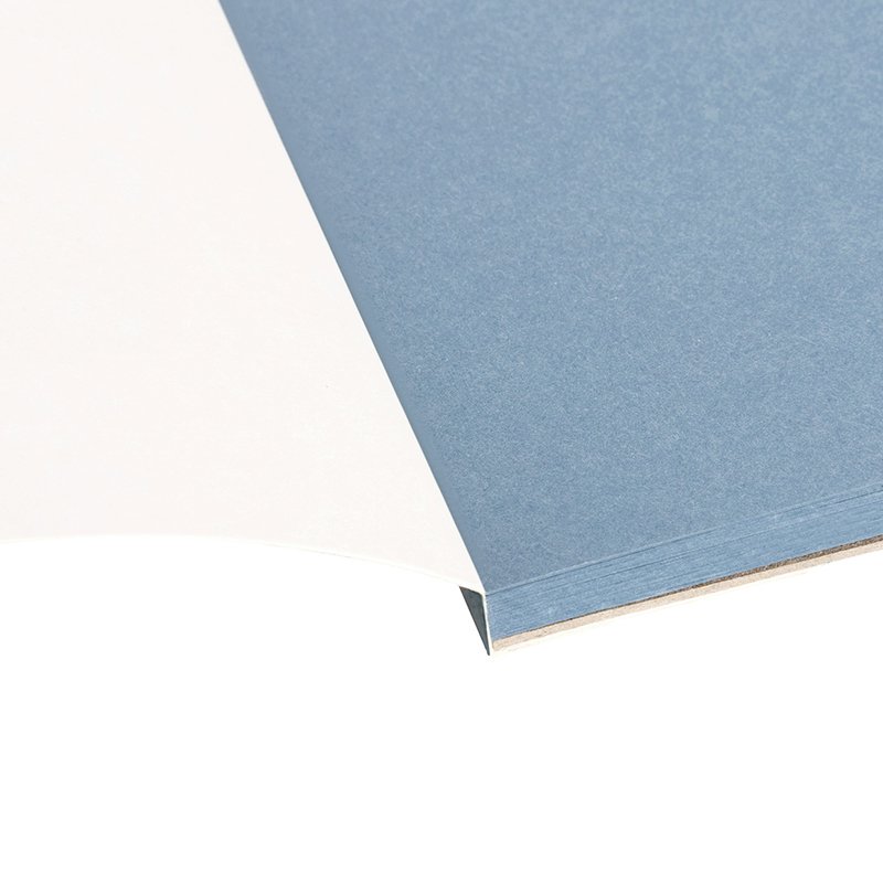 Скетчбук - альбом для смешанных техник 15л., А3, на склейке Clairefontaine «Paint'ON Denim Blue», 250г/м2, джинсовый